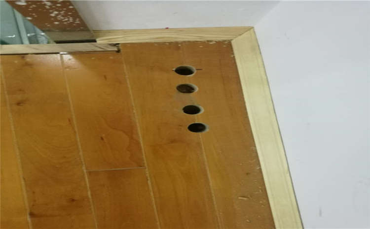 新疆企口籃球地板施工技術(shù)