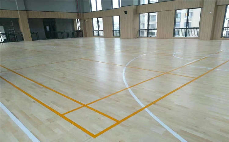 籃球館木地板