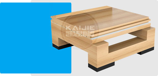 雙層龍骨結(jié)構(gòu)運(yùn)動木地板