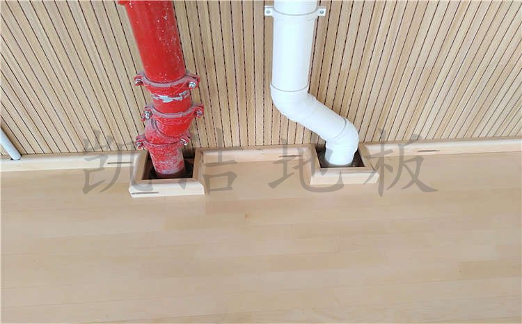 河南南陽(yáng)市中學(xué)體育館木地板案例圖片