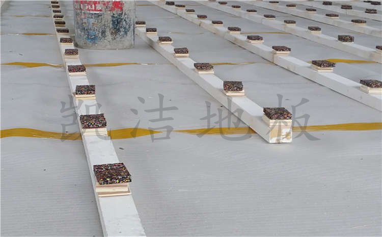 河南南陽(yáng)市中學(xué)體育館木地板案例圖片